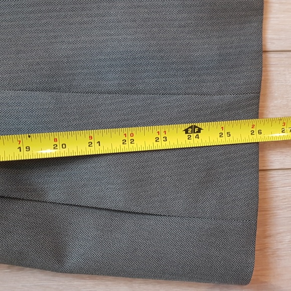 Vintage Evan Picone Green Suit Jacket Size 10 - Picture 9 of 9